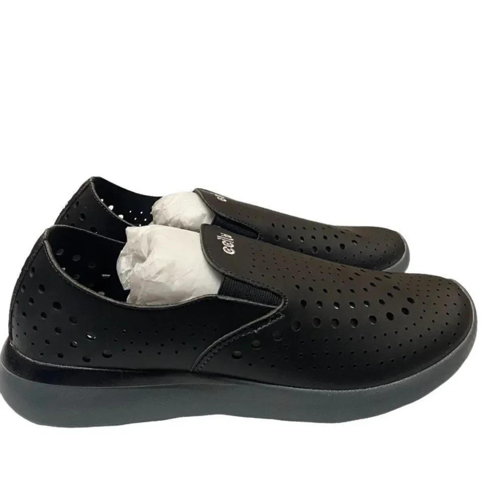 Ccilu ‎ Kaza Katia Faux Leather Sneakers Casual Slip-On Trainers